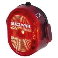 SIGMA SPORT zadní světlo - NUGGET II - červená/černá
