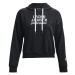 UNDER ARMOUR-Essential Script Hoodie-BLK-1374107-001 Černá