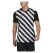 adidas ENTRADA 22 JERSEY TEE Pánský fotbalový dres, černá, velikost