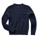 Chlapecký svetr Brandit Kids BW Pullover - navy