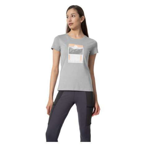 4F-TSHIRT F274-27S-COLD LIGHT GREY Šedá