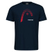 Dětské tričko Head Club Carl T-Shirt Junior Dark Blue