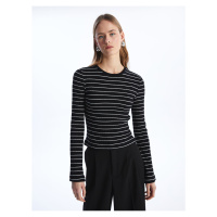 LC Waikiki Crew Neck Striped Long Sleeve Women's T-Shirt