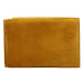 Pohodová kožená peněženka Lagen Latela, zlutá