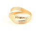 Dámský prsten ze žlutého zlata bez kamínků gravírovaný PR0654F + DÁREK ZDARMA