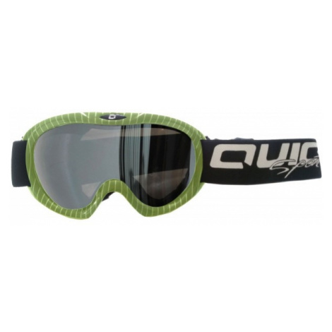 Quick JR CSG-030 Dětské lyžařské brýle, zelená, velikost