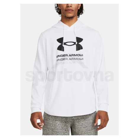 Mikina Under Armour UA Rival Terry Graphic Hood-WHT X
