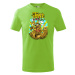 Dětské vtipné triko s potiskem klokana - skvělý dárek na narozeniny