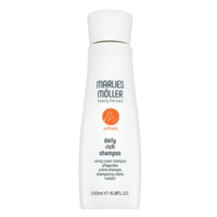 Marlies Möller Softness Daily Rich Shampoo uhlazující šampon pro nepoddajné a poškozené vlasy 20