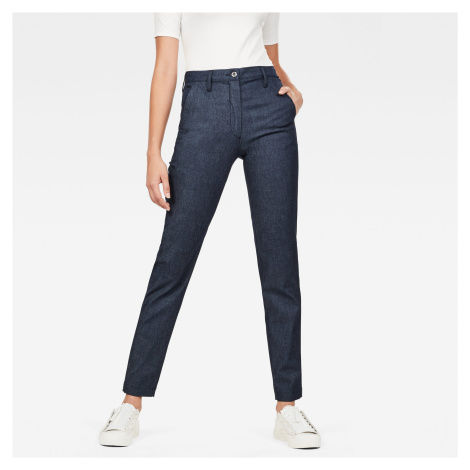 G-STAR Pants - Bronson high skinny chino wmn blue