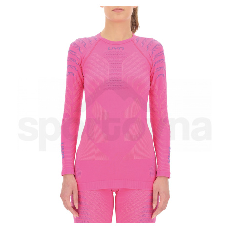 UYN Lady Resilyon UW Shirt LG SL Round Neck W U100291P419 - magenta/pink