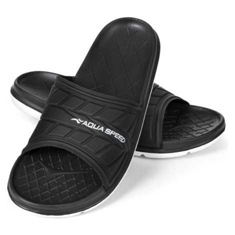 Plavecká obuv do bazénu model 18787626 Black/White Pattern 05 - AQUA SPEED