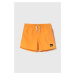 Dětské plavkové šortky Quiksilver SOLID YTH 14 oranžová barva