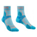 Dámské ponožky Bridgedale Trail Run LW T2 MS 3/4 Crew Women´s blue