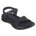 Skechers GO WALK FLEX - SUBLIME-X Dámské sandály, černá, velikost