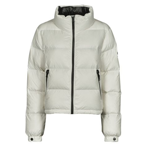 Superdry ALPINE LUXE DOWN JACKET Bílá