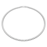Swarovski Luxusní náhrdelník s čirými krystaly Matrix Tennis 5681796cm