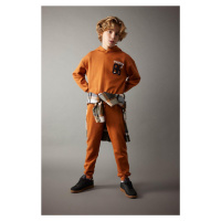 DEFACTO Boys Thick Cargo Pocket Sweatpants