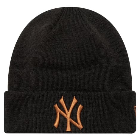 Černá čepice New Era League Essential New York Yankees Beanie Hat