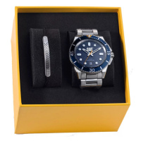 Hodinky CAT SET-QC-141-11-626 - dárkový set s náramkem