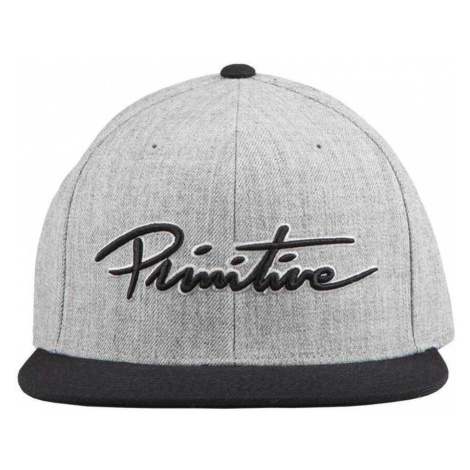 Primitive Cap nuevo script snapback Šedá