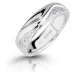 Modesi Módní stříbrný prsten se zirkony M16026 60 mm