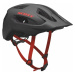 Scott Supra Helmet Dark Grey/Red Cyklistická helma