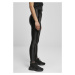 Ladies Highwaist Shiny Metallic Leggings - black