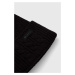 Čepice Columbia černá barva, z husté pleteniny