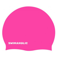 Dětská plavecká čepice swimaholic classic cap junior růžová