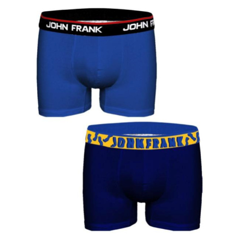 Pánské boxerky John Frank JF2BHYPE04 2 pack | modrá