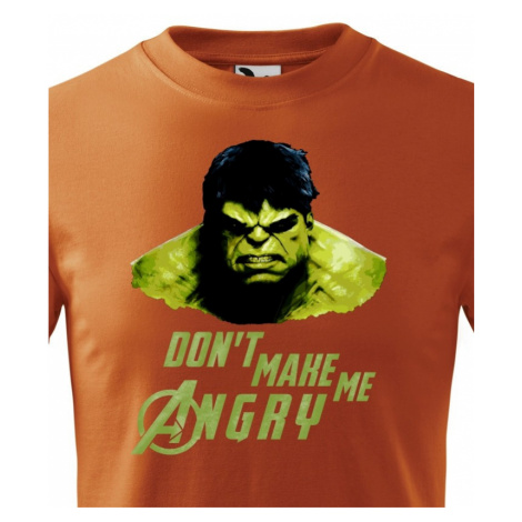 Dětské tričko Hulk 2 z týmu Avengers v celobarevné provedení BezvaTriko