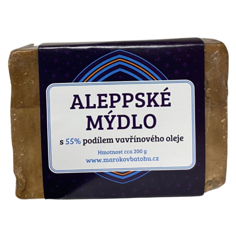 Syrské aleppské mýdlo 55 % 200g | Maroko v Batohu