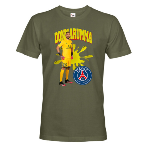 Pánské tričko s potiskem Gianluigi Donnarumma -  pánské tričko pro milovníky fotbalu BezvaTriko