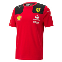 Ferrari pánské tričko Sainz official red F1 Team 2023