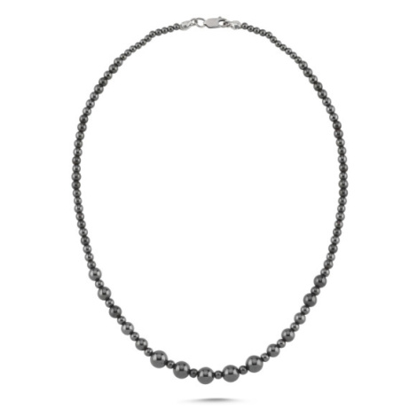 OLIVIE Hematitový náhrdelník 5813