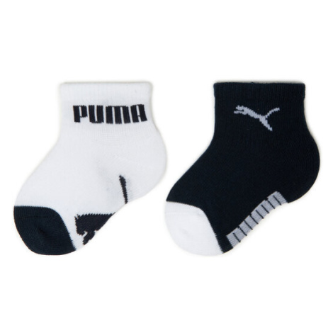 Sada 2 párů dětských vysokých ponožek Puma