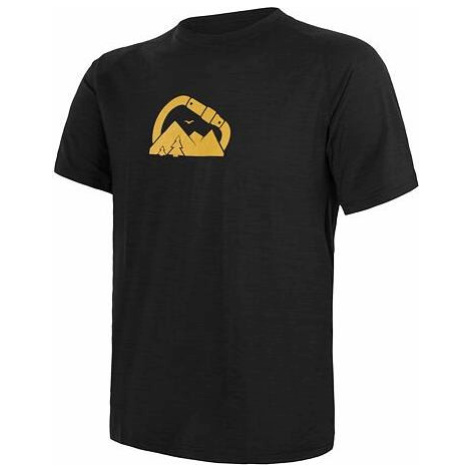 Pánské merino triko SENSOR Air Pt Summit černá