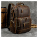 Luxusní batoh přírodní kůže NW292