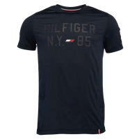 Tommy Hilfiger GRAPHIC S/S TRAINING TEE Pánské tričko, tmavě modrá, velikost