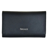 SEGALI Dámská kožená peněženka SG-27074 černá