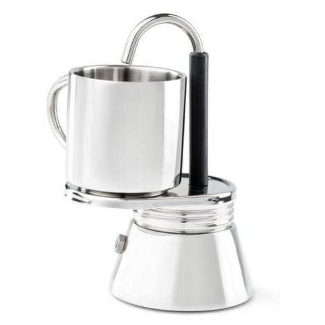 Kávovar GSI Outdoors Mini-Espresso Set 1 Cup Barva: stříbrná