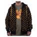 Mikina Wu-Wear Wu-Tang Clan Wuitton Zipper Hoodie Black