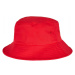 Flexfit Cotton Twill Bucket Hat Kids - red