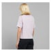 Dedicated T-shirt Vadstena Rose Purple/Vanilla White