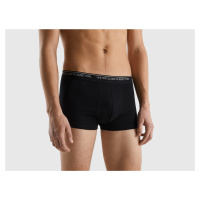 Benetton, Fitted Boxers In Organic Cotton