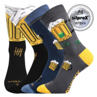 Voxx PiVoXX Pánské trendy ponožky - 3 páry BM000000585900100295 mix Iiiii - 5