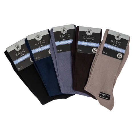 Star Socks bavlněné pánské ponožky SET 5 - barevné