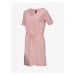 Růžové dámské šaty LOAP AURORA