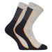 3PACK ponožky HEAD vícebarevné (791010001 870) L